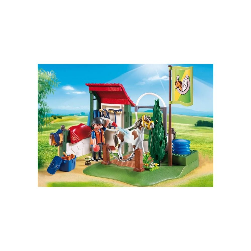 Set Playmobil Country - Statie de ingrijire cai (6929)