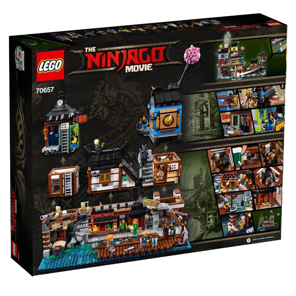 LEGO® NINJAGO® - Docurile orasului NINJAGO® (70657)