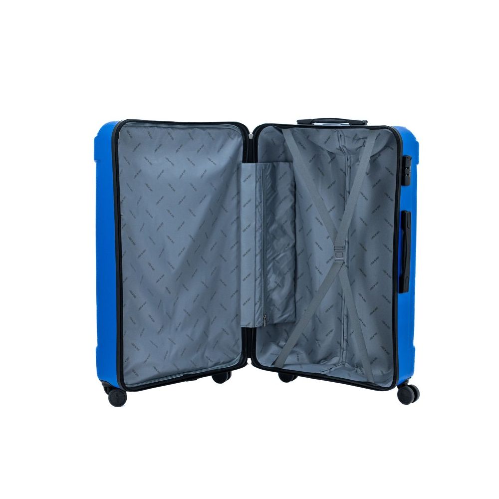 Troler Lamonza Capri, Albastru, 78 x 50 x 28 cm