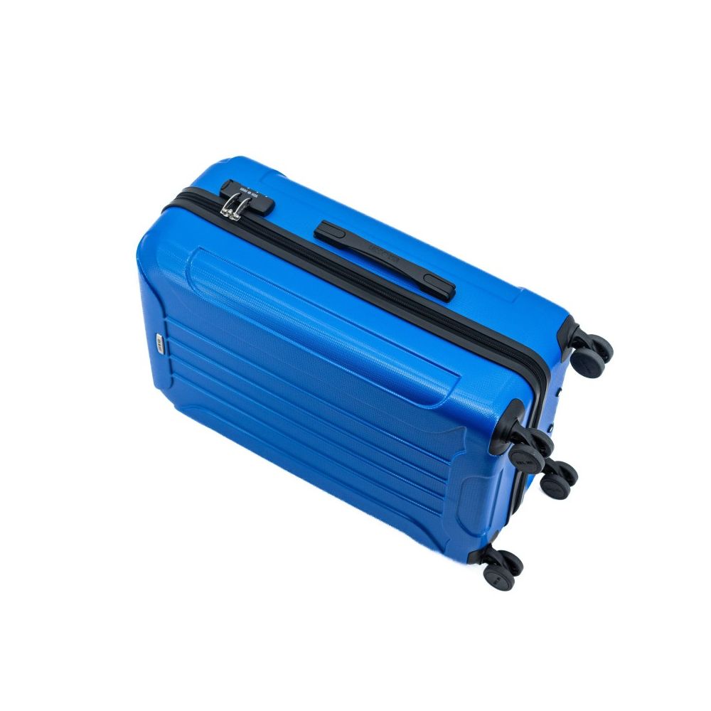 Troler Lamonza Capri, Albastru, 68 x 43 x 25 cm