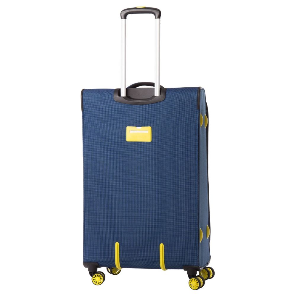 Troler Lamonza Lime, Albastru, 77 cm