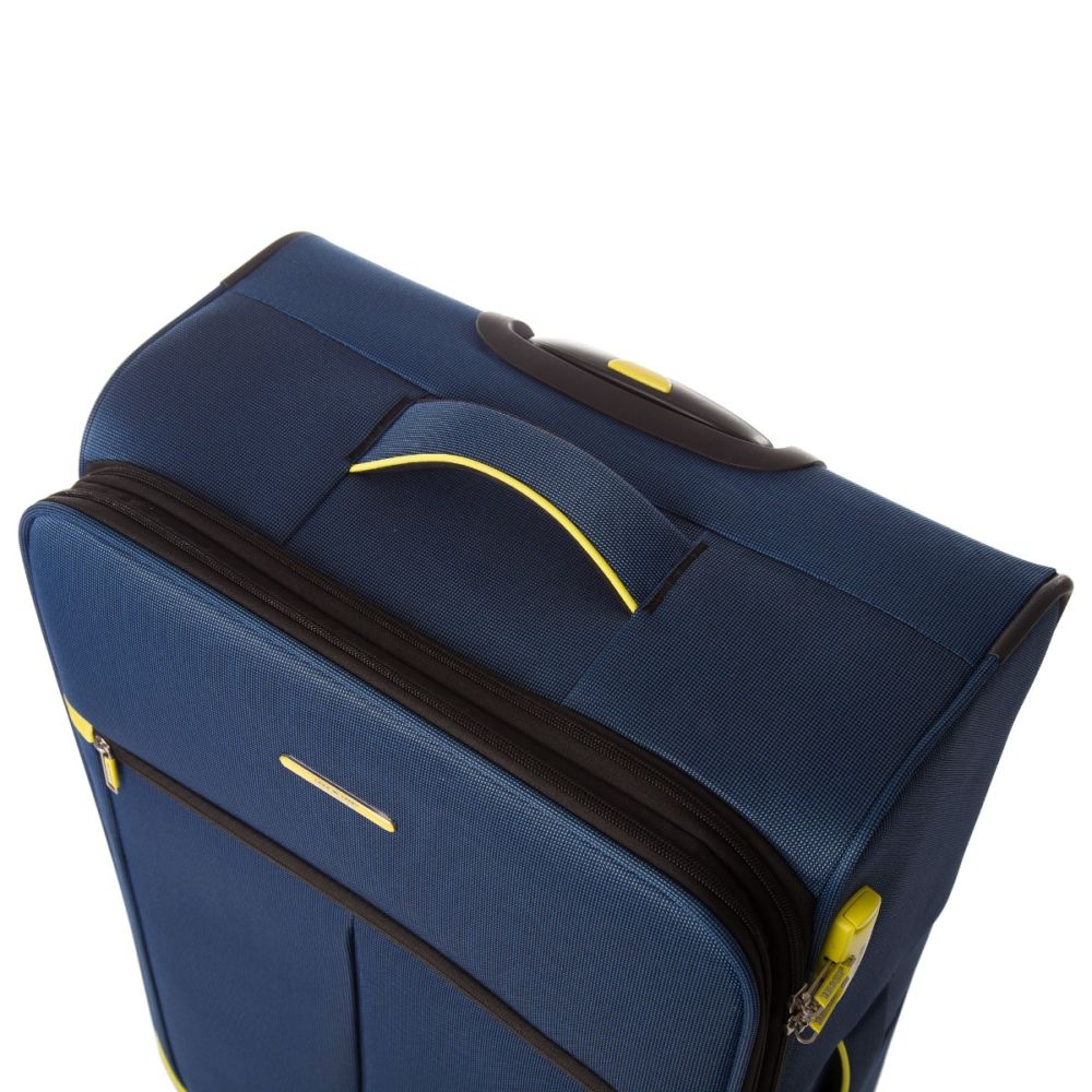 Troler Lamonza Lime, Albastru, 77 cm