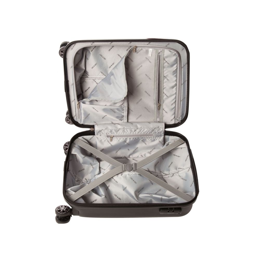 Troler Lamonza Civic, Negru 55 x 36 x 22 cm