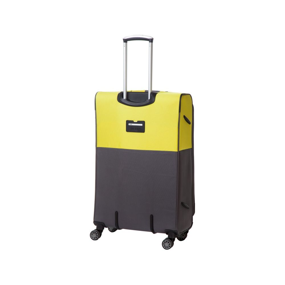 Troler Lamonza Amazonia, Gri cu Galben, 77 x 46 x 31 cm