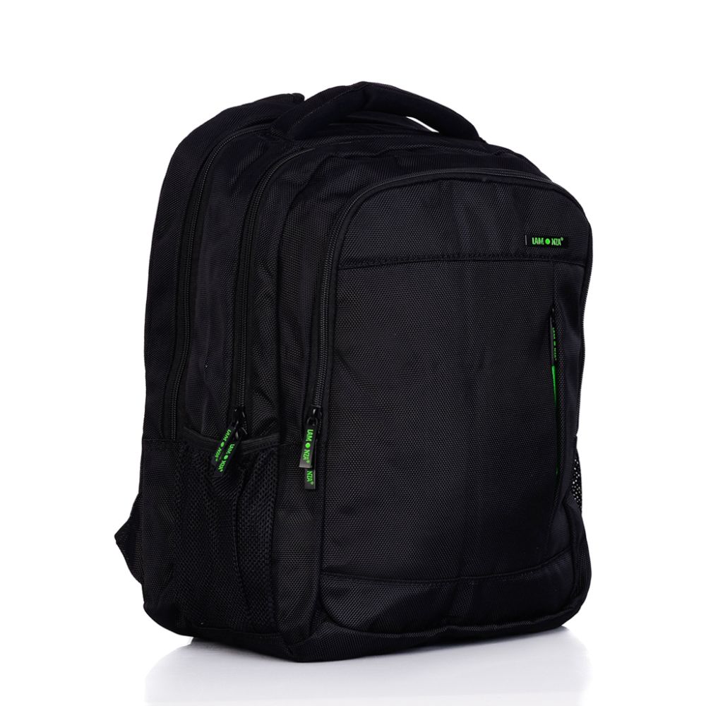 Rucsac pentru laptop Lamonza Crest, Verde, 43 cm