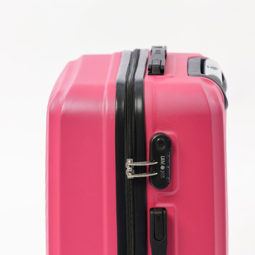 Troler Lamonza Melody, roz, 67 x 44 x 28 cm