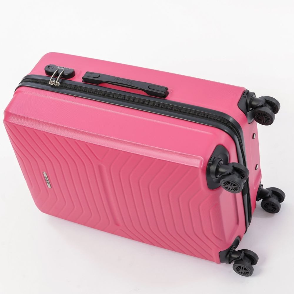 Troler Lamonza Melody, roz, 67 x 44 x 28 cm