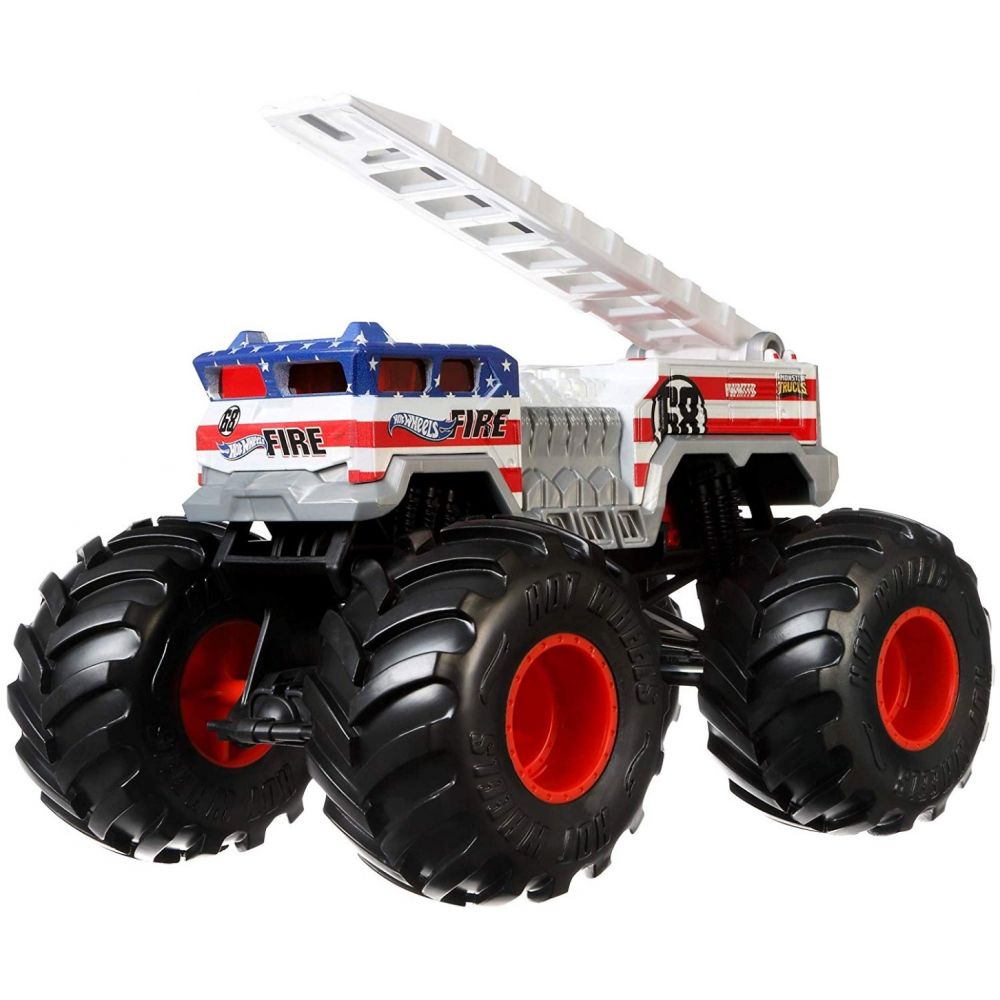 Masinuta Hot Wheels Monster Truck 1:24, 5 Alarm GBV29