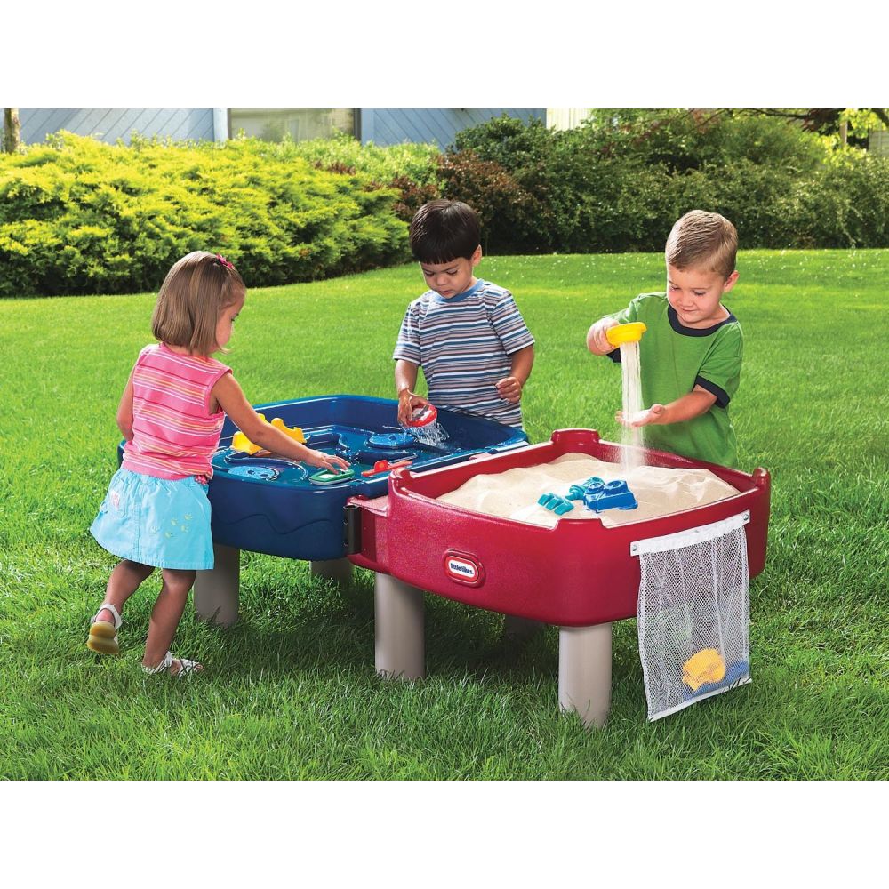 Ansamblu de joaca Little Tikes - Masa pentru nisip si apa Deluxe
