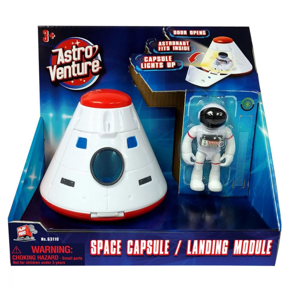 Capsula spatiala si figurina astronaut Astro Venture