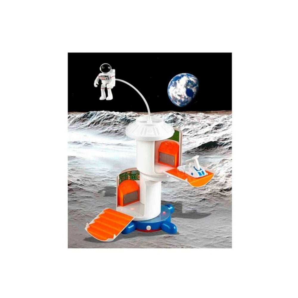 Statie spatiala si figurina astronaut Astro Venture