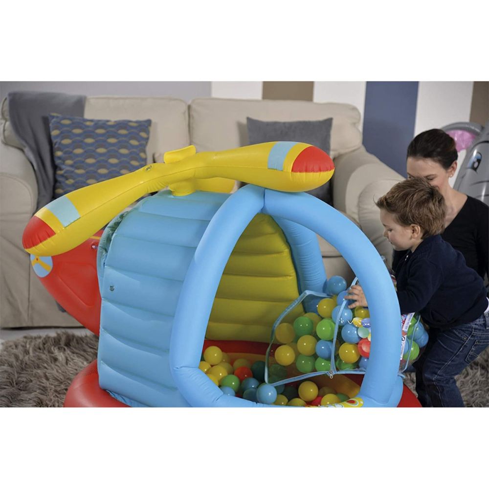 Centru de activitati gonflabil cu mingi Bestway Elicopter