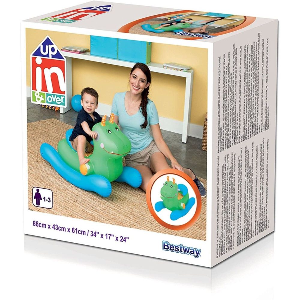 Balansoar Bestway, pui de animal, Verde