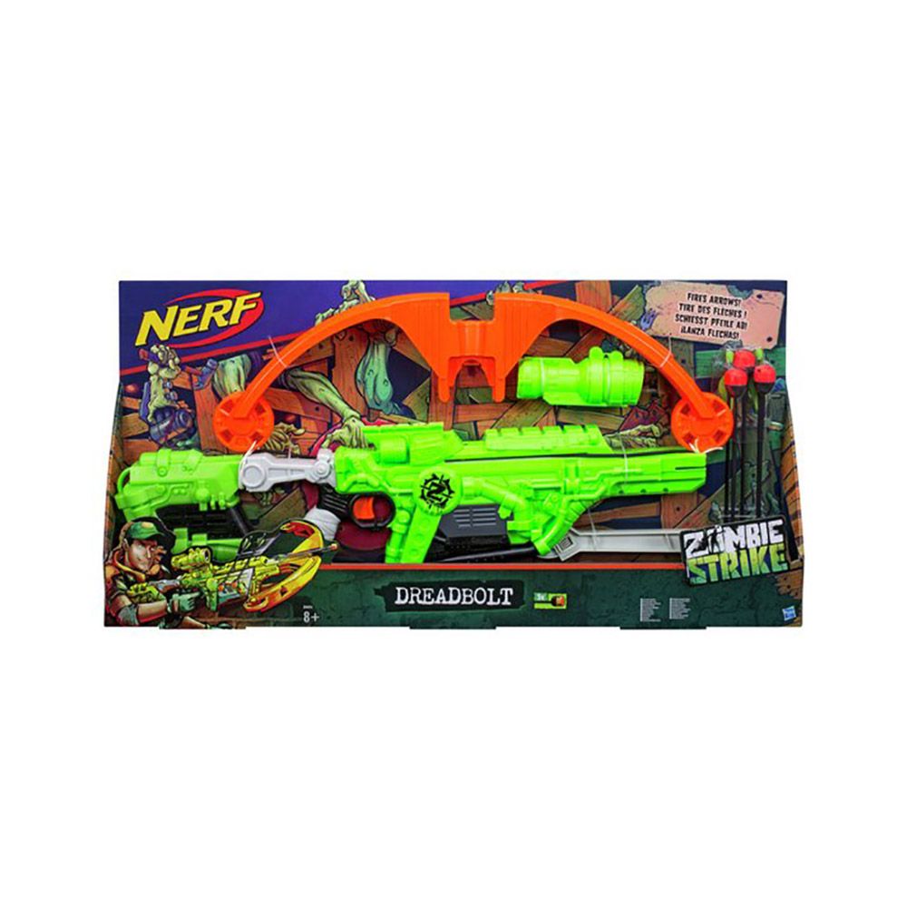 Arbaleta Nerf Blaster Zombie - Dread Bolt