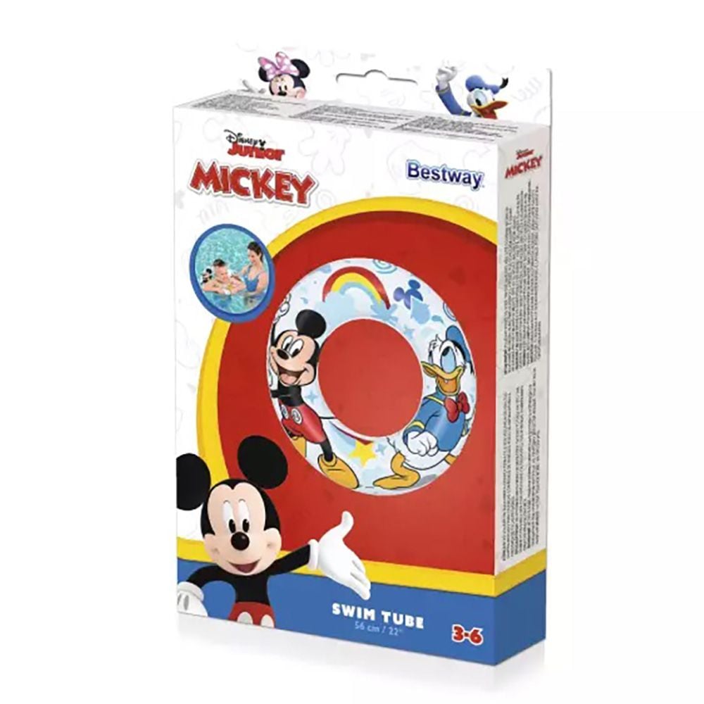 Colac gonflabil Bestway, Mickey Mouse, 56 cm