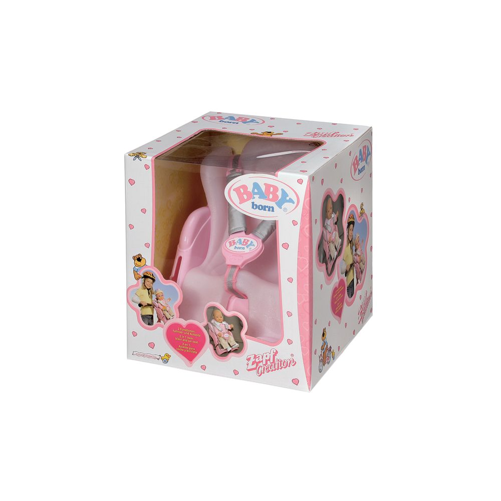 Baby Born - Scaun pentru masina sau bicicleta