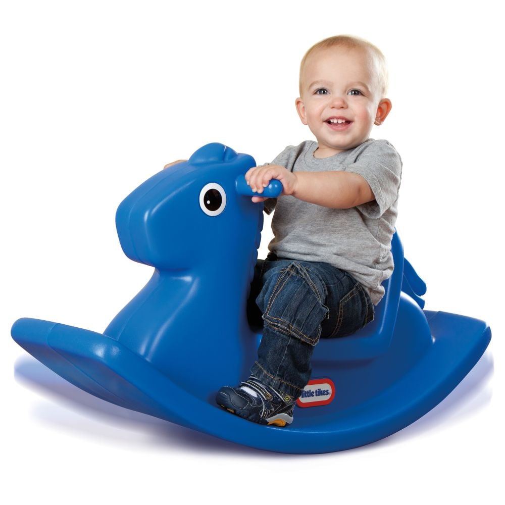 Balansoar Little Tikes Rocking Horse - albastru