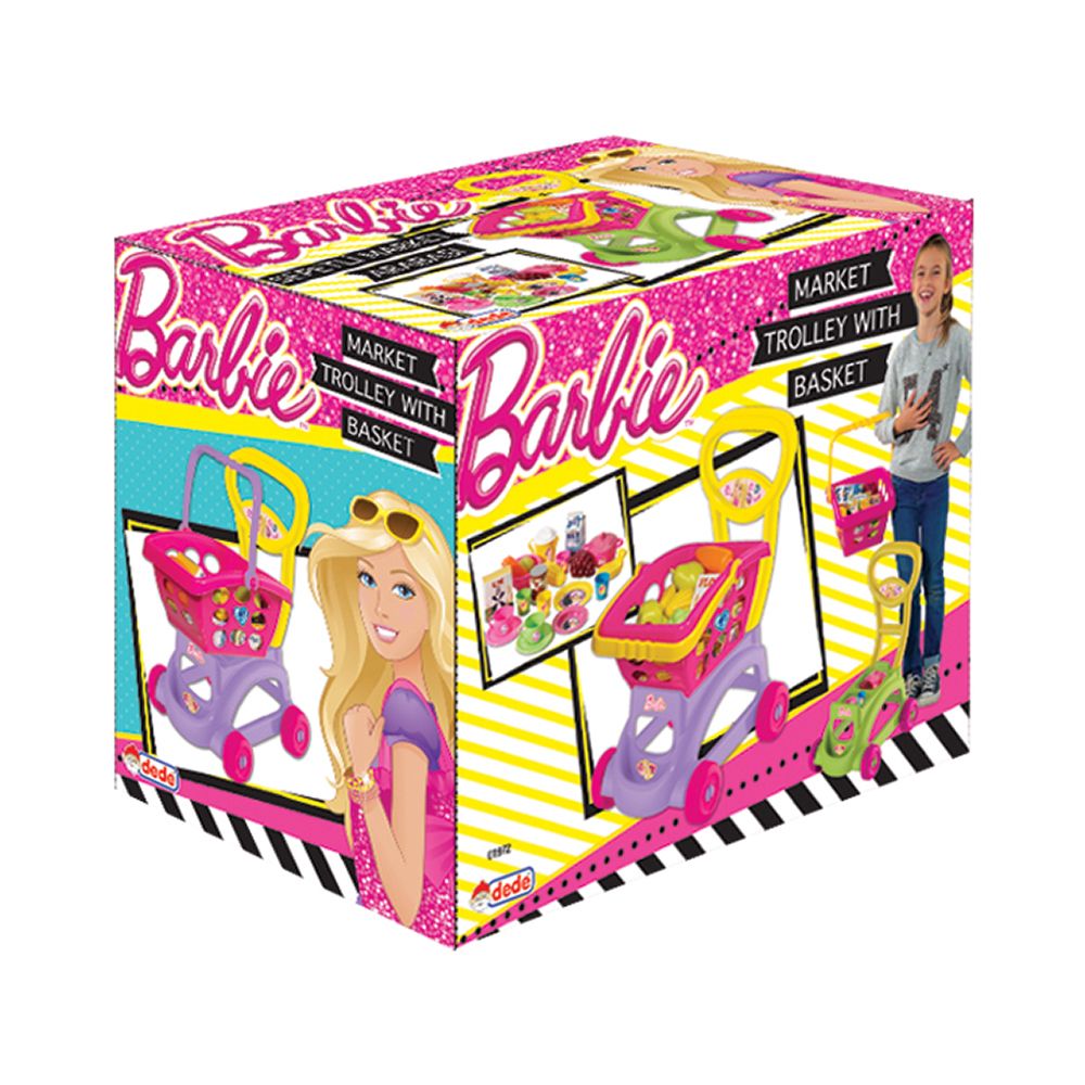 Barbie - Set supermarket si Cos cumparaturi