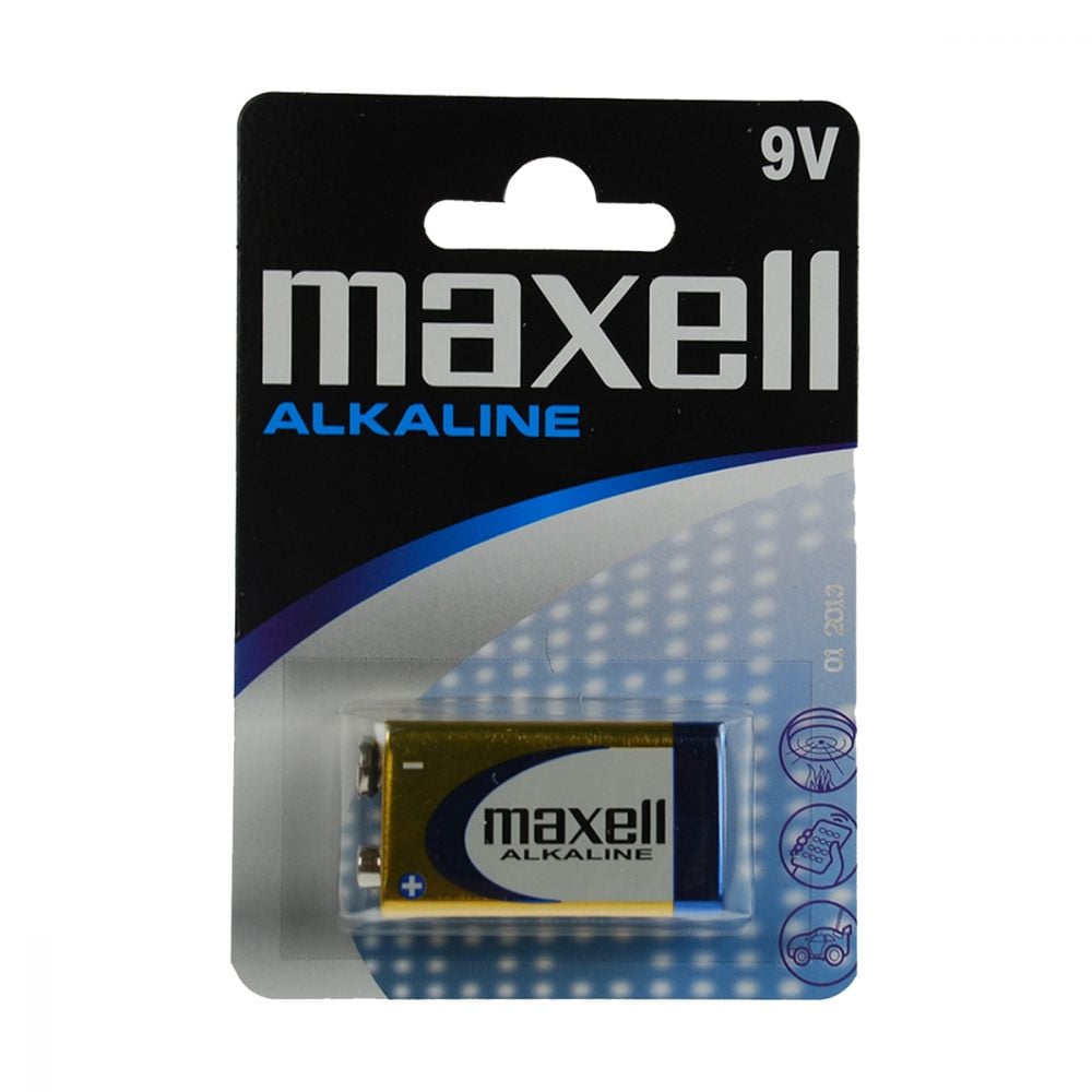 Baterie alkalina 9V Maxell