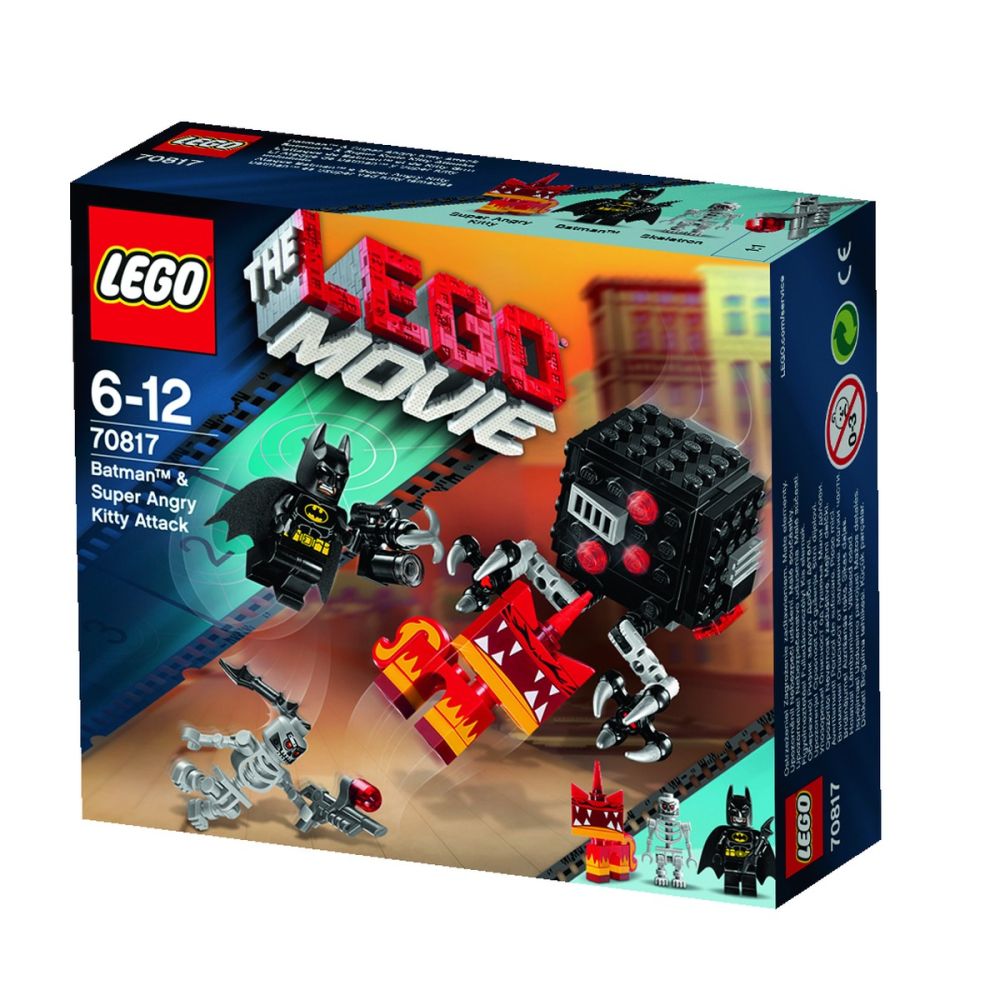 LEGO MOVIE - Atacul lui Batman si Super Angry Kitty (70817)