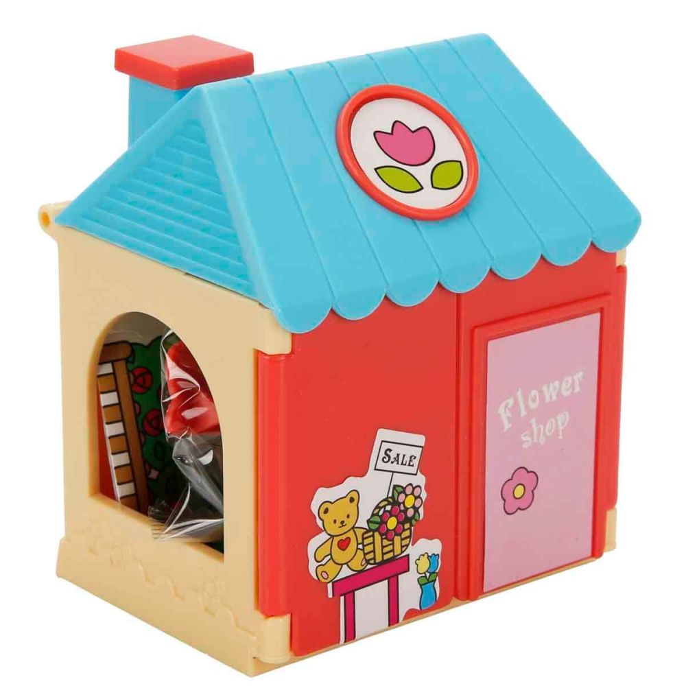 Set mini casuta cu animalut si accesorii