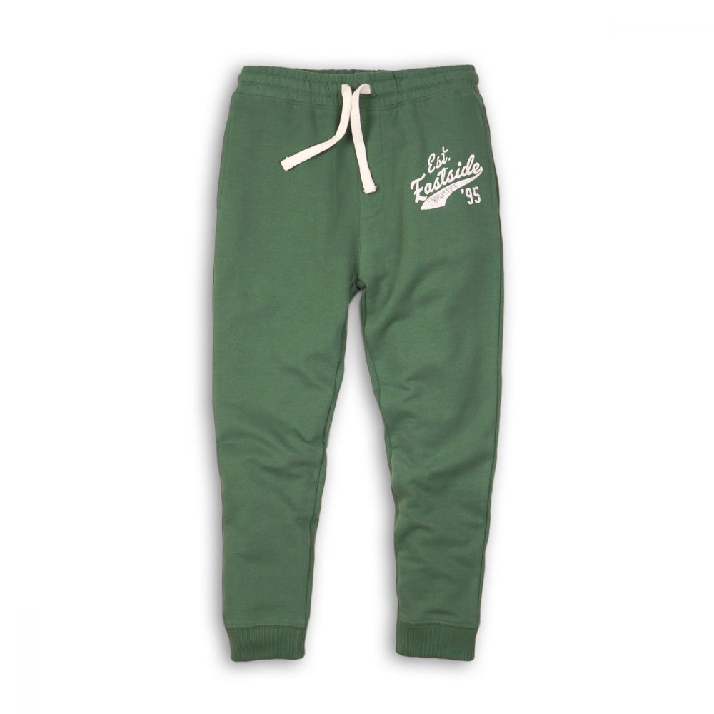 Pantaloni trening cu imprimeu Minoti BBS - Verde