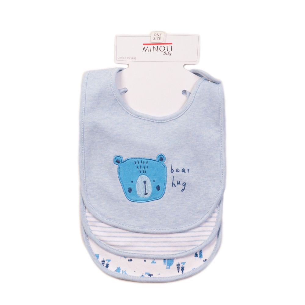 Set 3 bavete Minoti Bear
