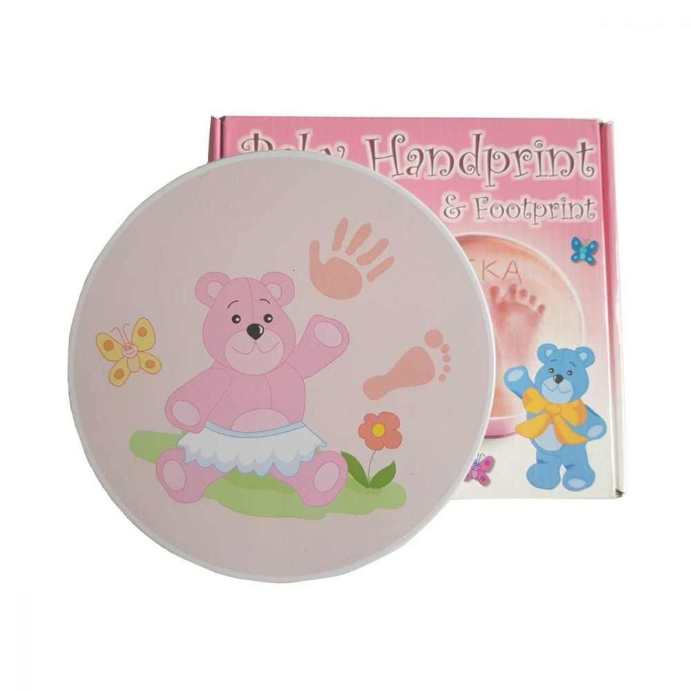 Mulaj amprenta Baby HandPrint Dream Box, Pink