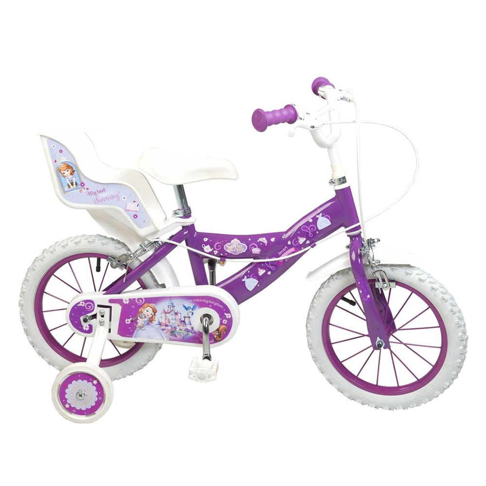 Bicicleta copii Printesa Sofia 14 inch