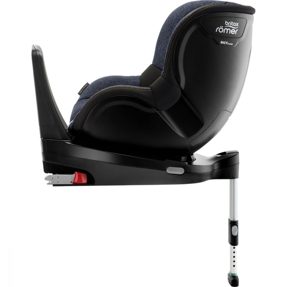 Scaun auto cu Isofix Britax Romer Dualfix M i-Size, Rotativ, 61-105 cm, Blue Marble