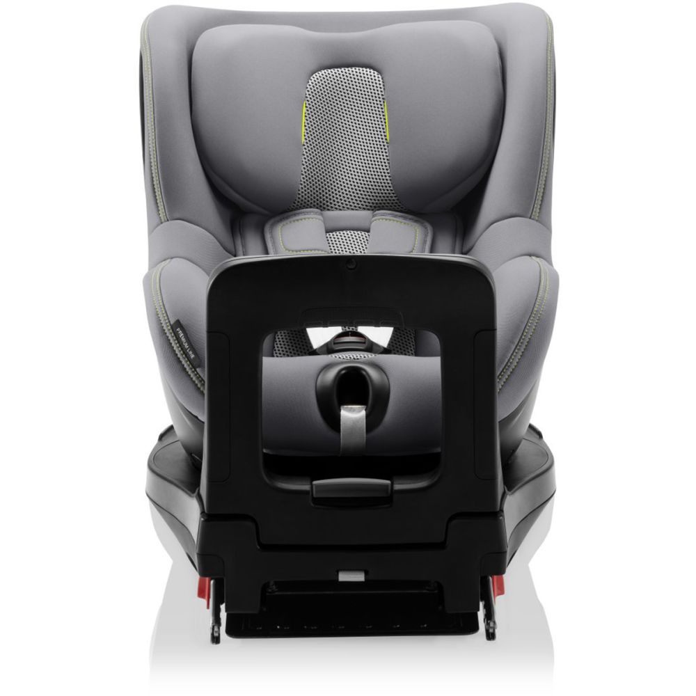 Scaun auto cu Isofix Britax Romer Dualfix M i-Size, Rotativ, 61-105 cm, Cool Flow, Silver