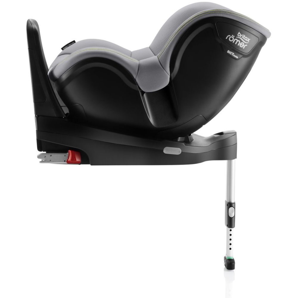 Scaun auto cu Isofix Britax Romer Dualfix M i-Size, Rotativ, 61-105 cm, Cool Flow, Silver