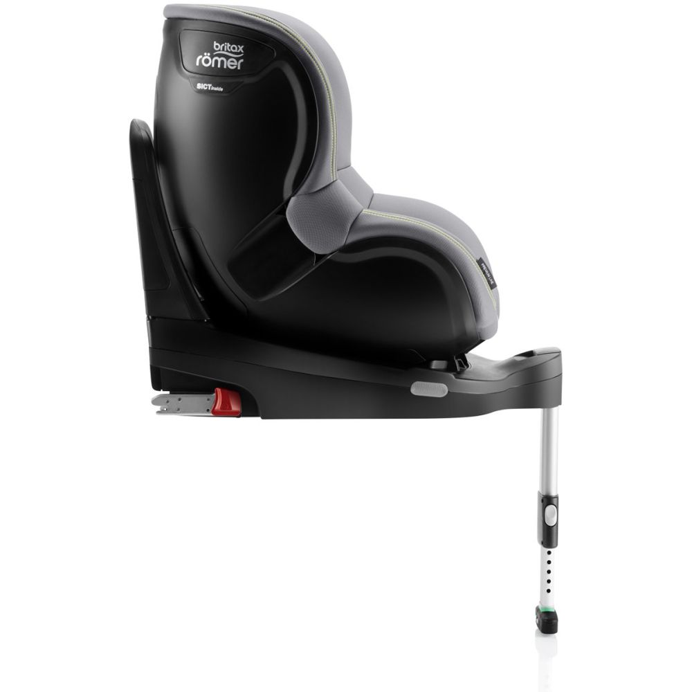 Scaun auto cu Isofix Britax Romer Dualfix M i-Size, Rotativ, 61-105 cm, Cool Flow, Silver