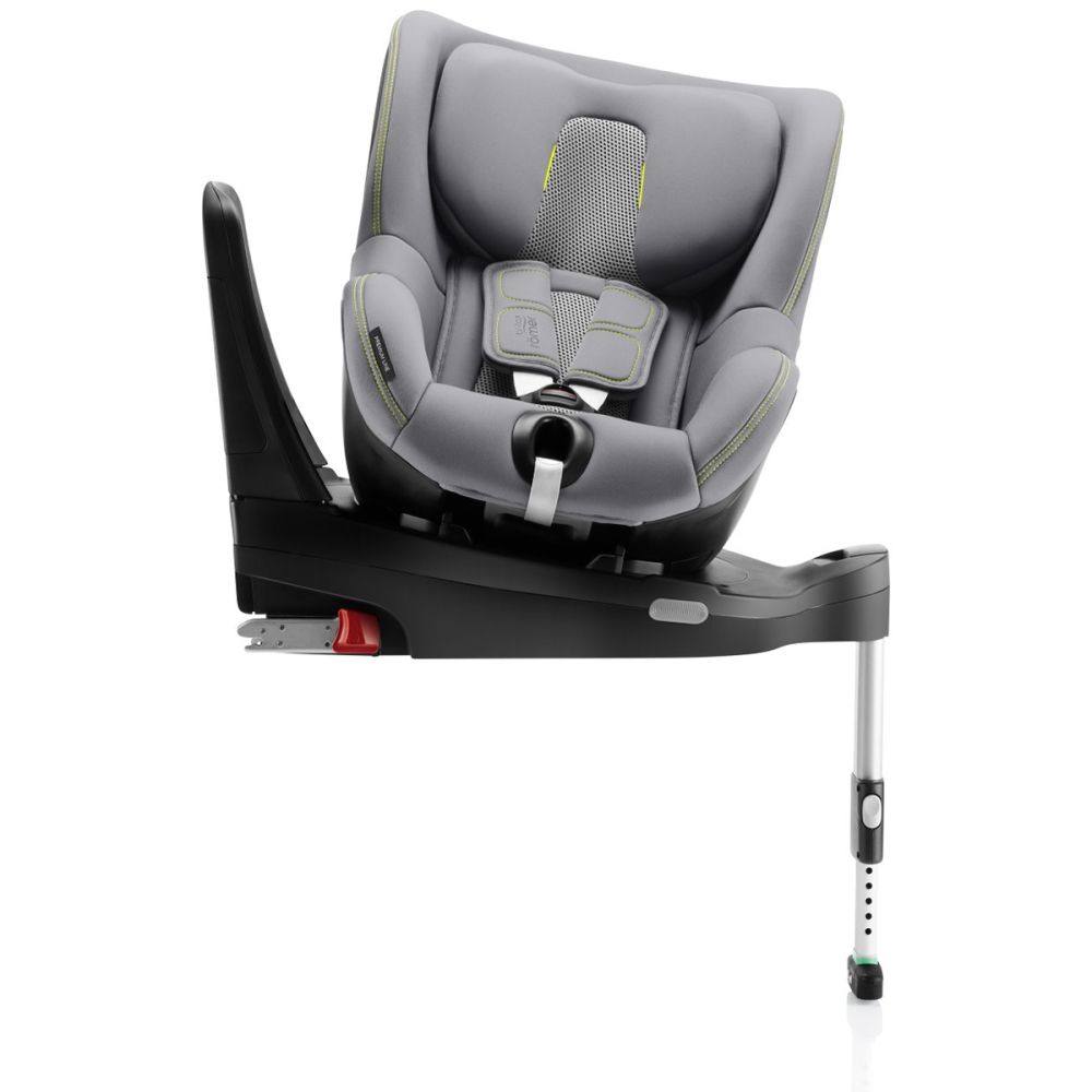 Scaun auto cu Isofix Britax Romer Dualfix M i-Size, Rotativ, 61-105 cm, Cool Flow, Silver