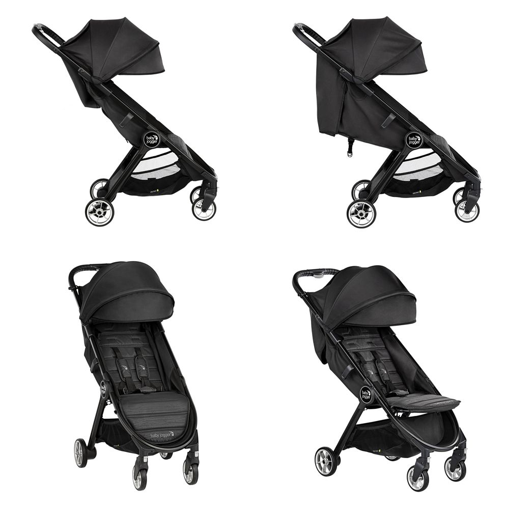 Carucior Baby Jogger City Tour 2 Slate, Sistem 2 In 1