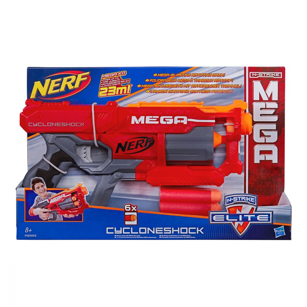Blaster Nerf N-Strike Mega CycloneShock