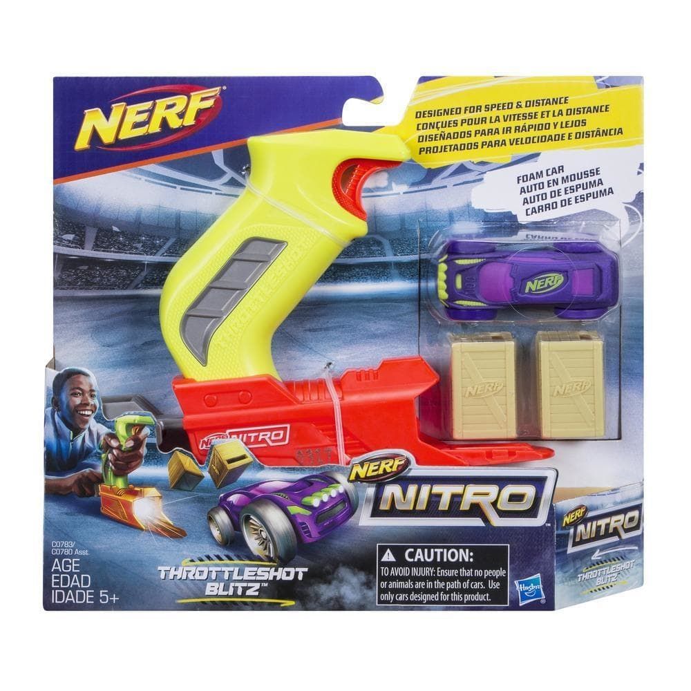 Blaster Nerf Nitro ThrottleShot Blitz Green