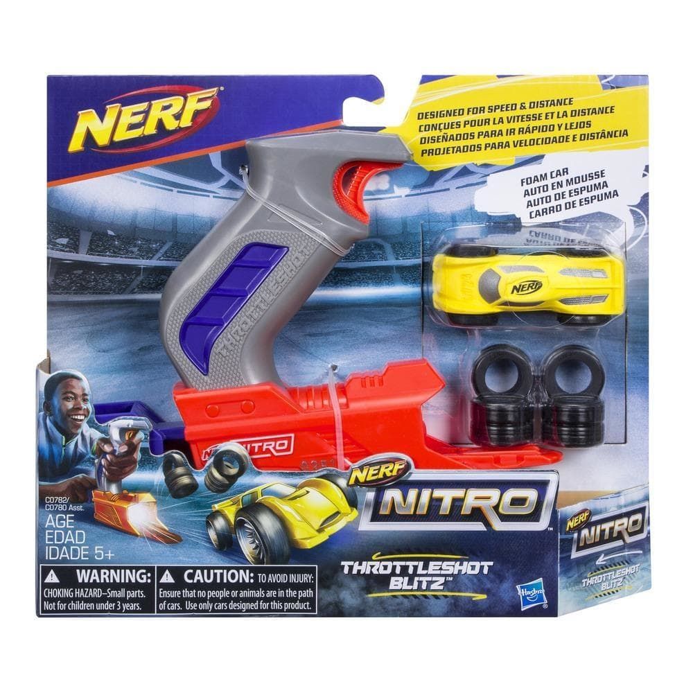 Blaster Nerf Nitro ThrottleShot Blitz Grey