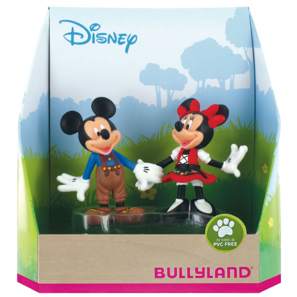 Set figurine Bullyland - Mickey si Minnie Mouse