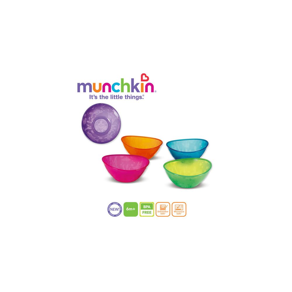Boluri Munchkin, Multicolore, 5 buc