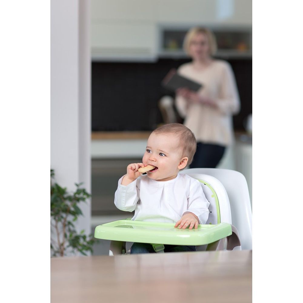 Booster compact pliabil BABYMOOV Almond Taupe
