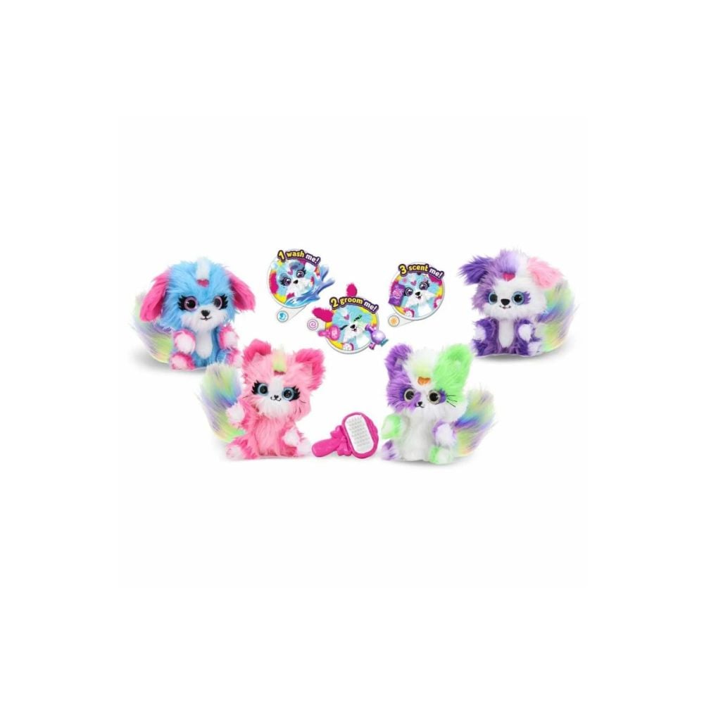 Jucarie de plus Laundro Pets, animalut surpriza de la Cutekins