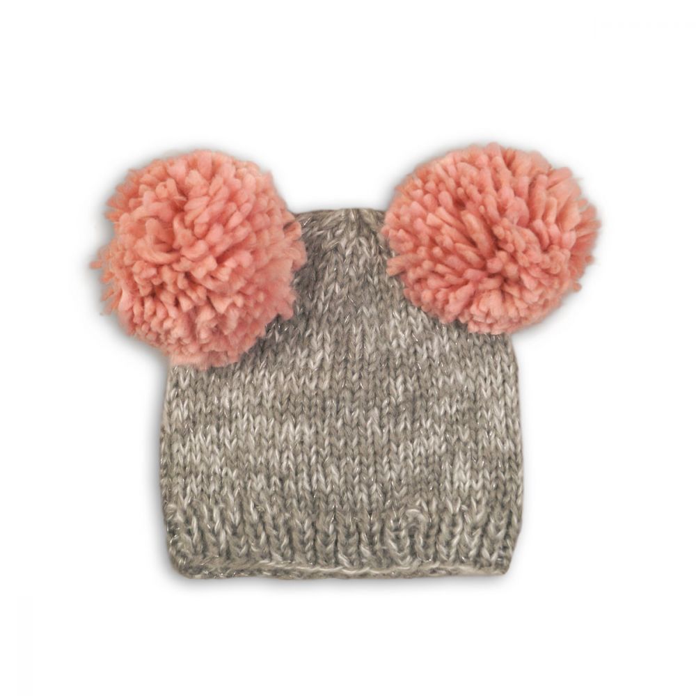 Caciula tricotata Minoti Hat, Gri M318X017