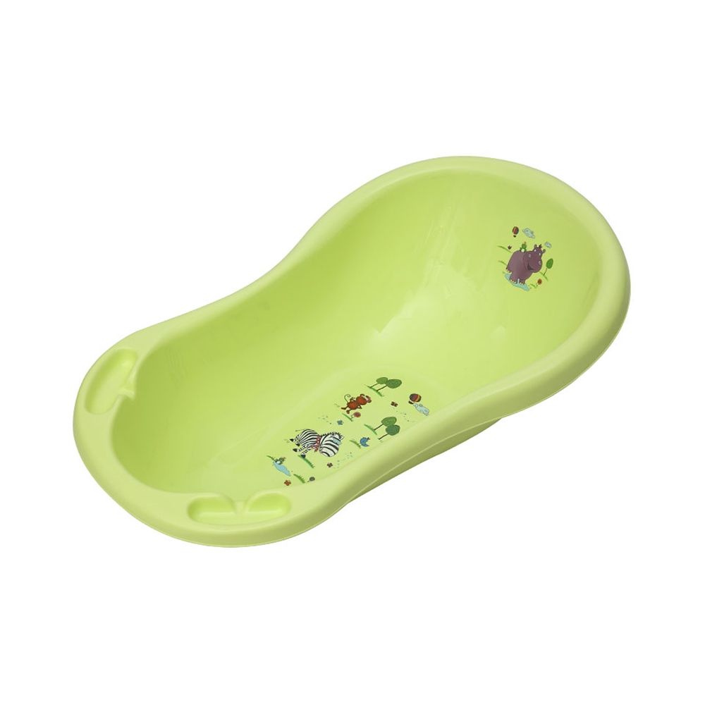 Cadita bebelusi Lorelli Classic Hippo - Verde, 84 cm