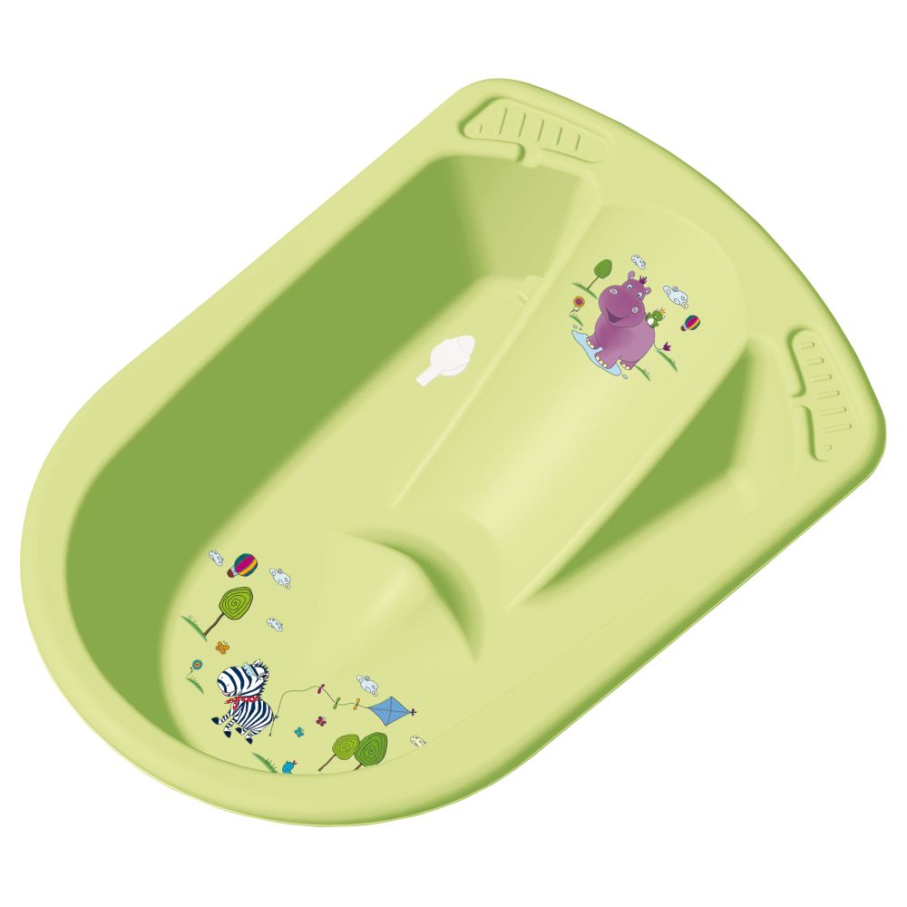 Cadita bebelusi Lorelli Classic Hippo, verde