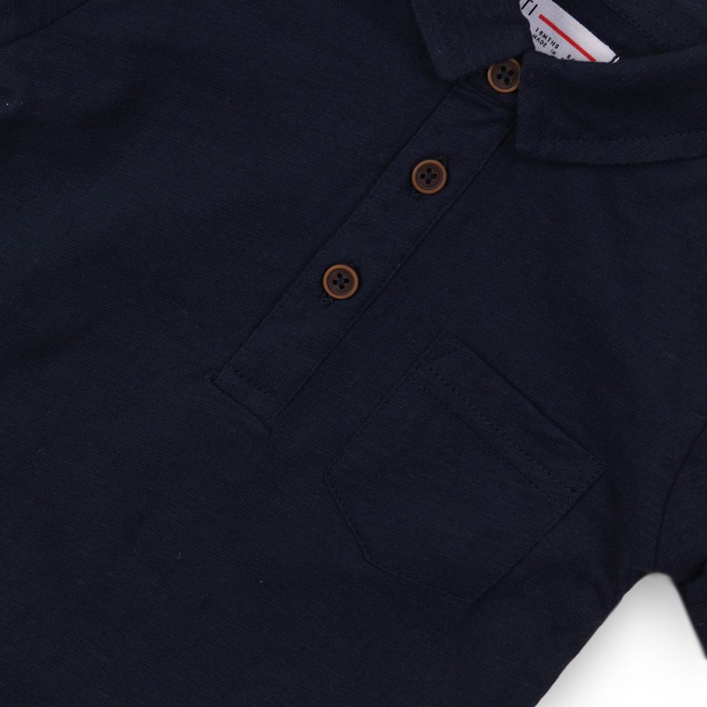 Tricou baieti polo cu nasturi, Minoti Real