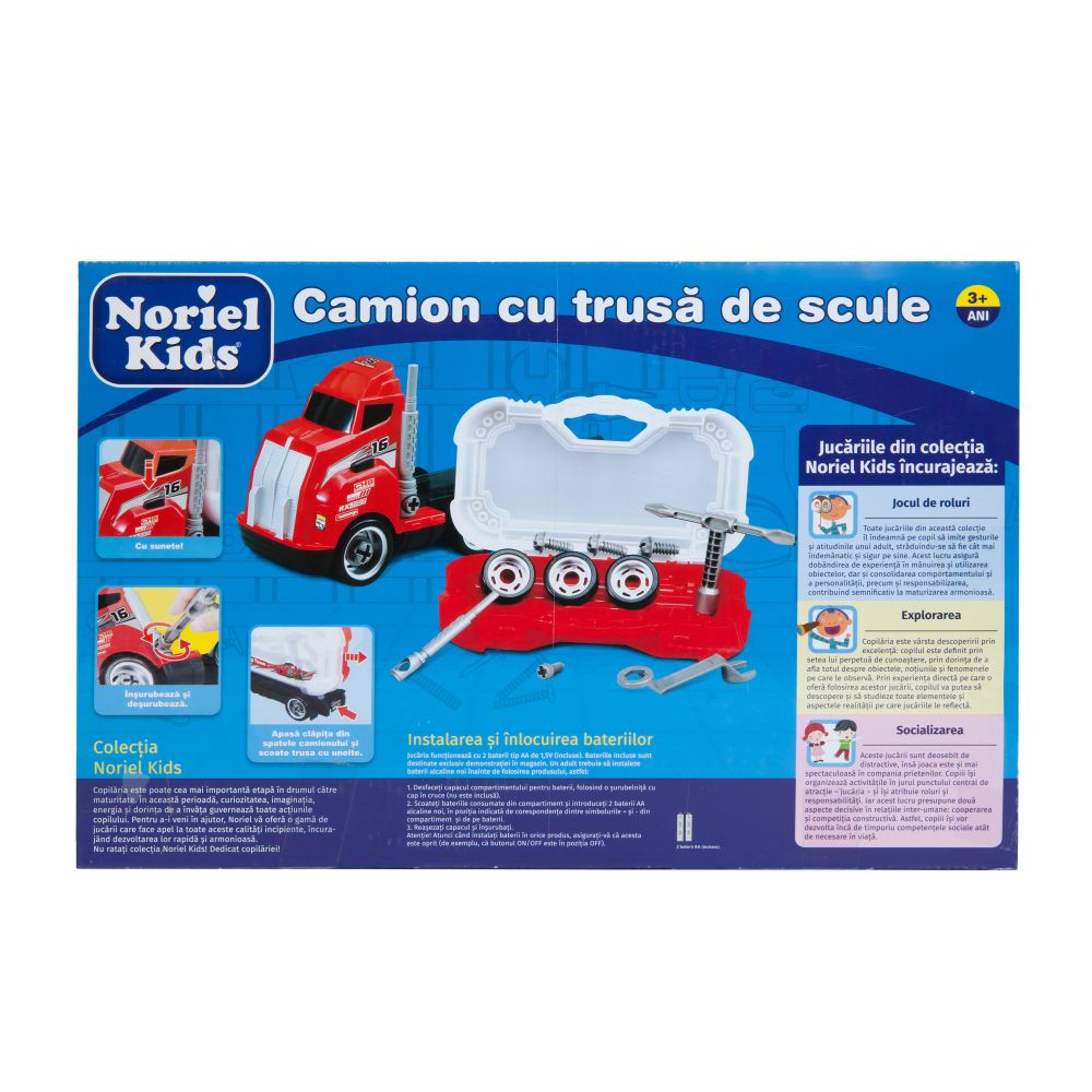 Camion cu trusa de scule Noriel Kids
