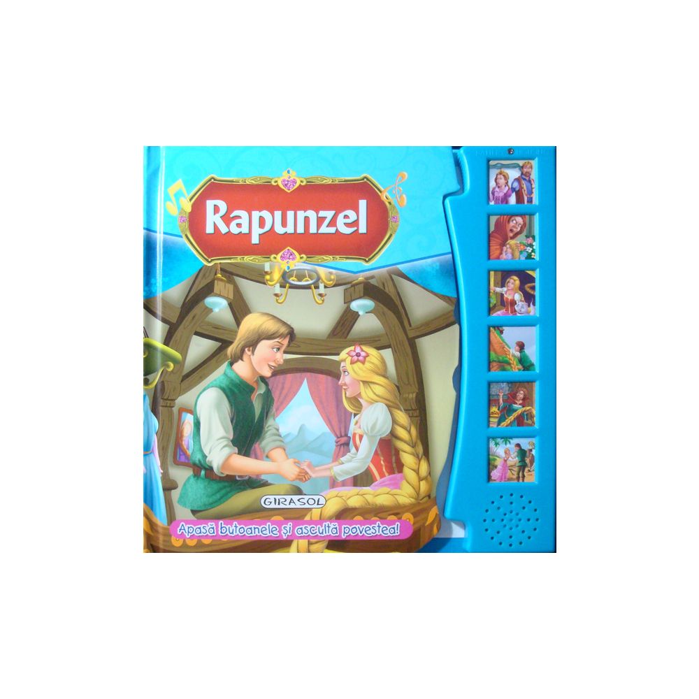 Carte editura Girasol - cisteste si asculta Rapunzel