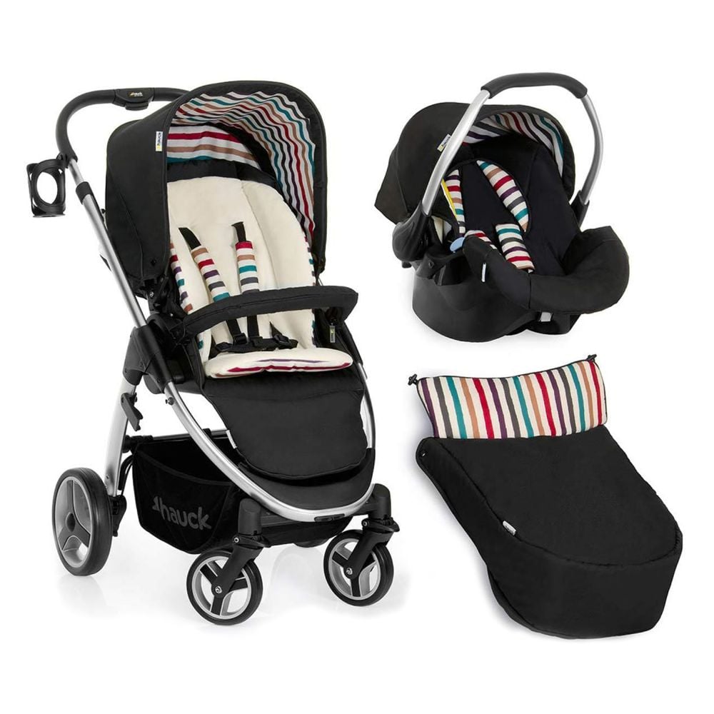 Carucior 2 in 1 Hauck Lacrosse Shop'n Drive, Stone