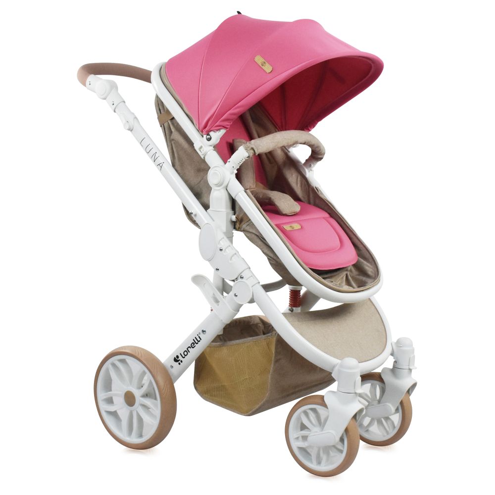 Carucior 2 in 1 Lorelli Premium Luna, Rose